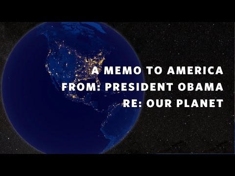 O Presidente dos EUA, Barak Obama fala sobre o Plano da Energia Limpa na América
