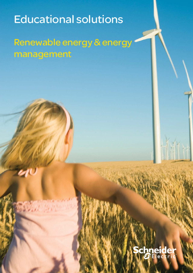 Schneider Electric: Soluções e gestão de energias renováveis (EN)
