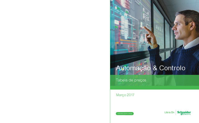 Automação & Controlo Schneider Electric — Tabela de preços (Março de 2017)