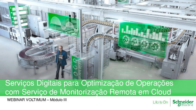 Apresentação do Módulo III do webinar sobre Gestão e Automação de Instalações em Edifícios.