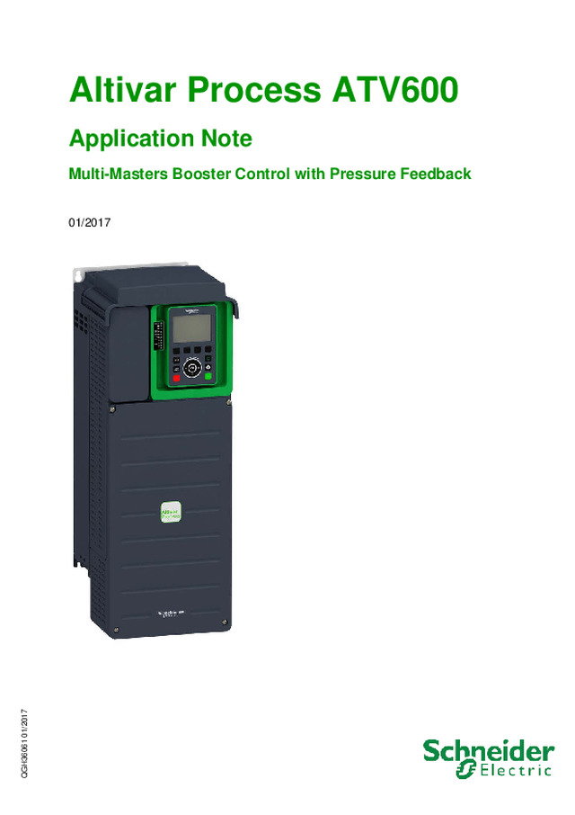 Manual Multi-Masters Booster Control Whith Pressure Feedback