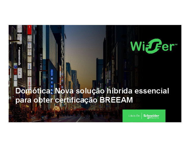 Nova solução híbrida essencial para obter a certificação BREEAM