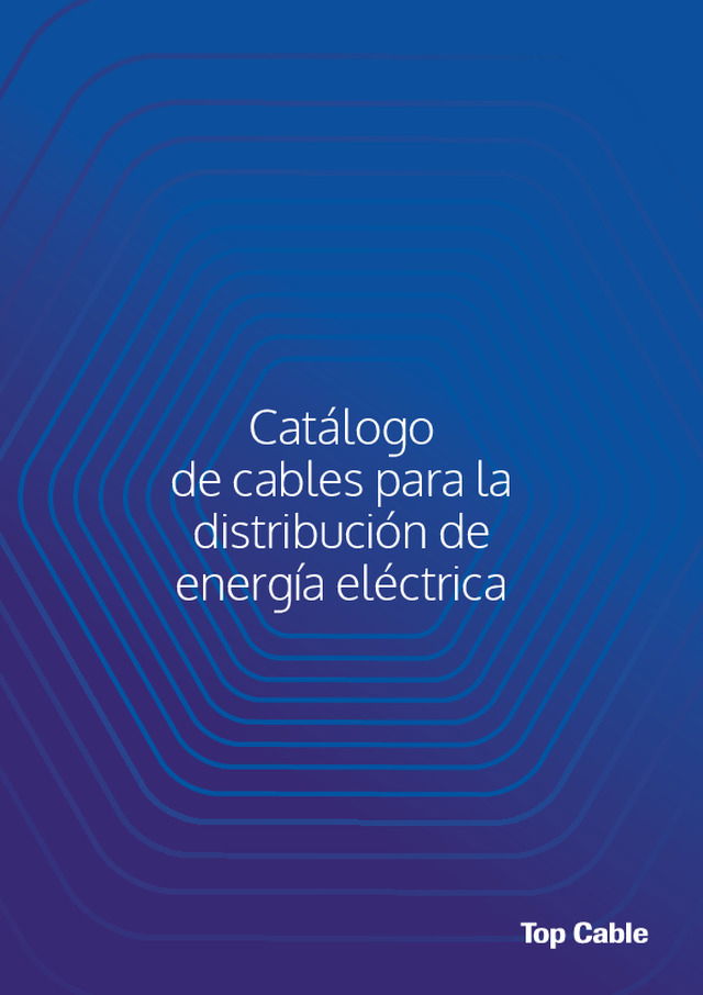 Catálogo de cables para la distribución de energía eléctrica