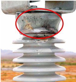 Subestações | Revestimentos de isoladores
