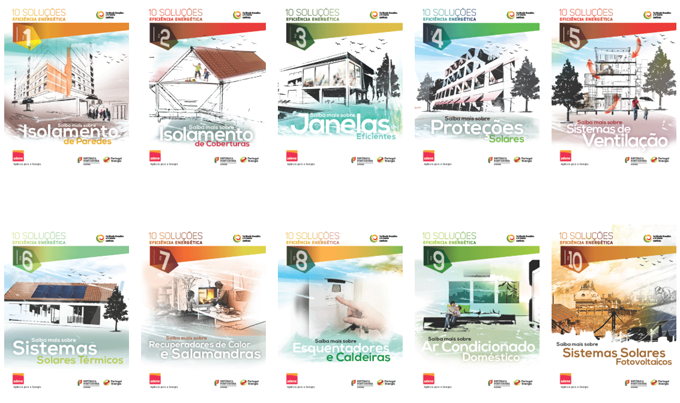 10 Soluções para a eficiência energética - Guias ADENE para baixar
