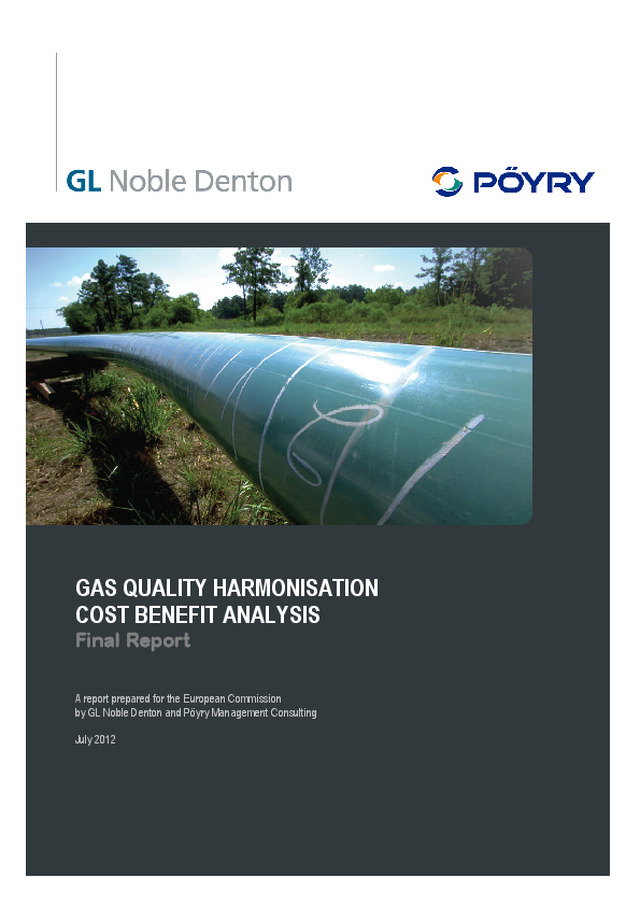 Análise de custo/ benefício para a harmonização da qualidade do gás