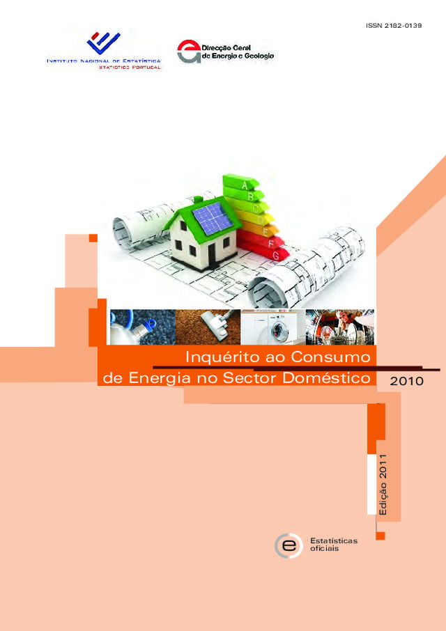 Inquérito ao consumo de energia no sector doméstico (2010)
