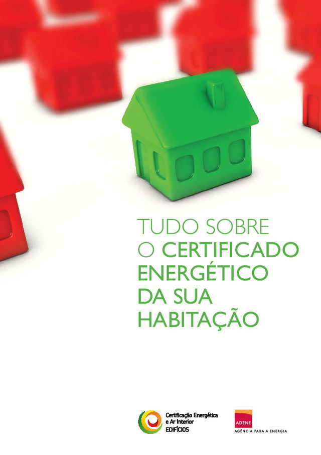 Tudo sobre o certificado energético da sua habitação