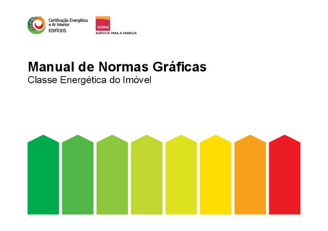 Manual de normas gráfico | Classe energética do imóvel