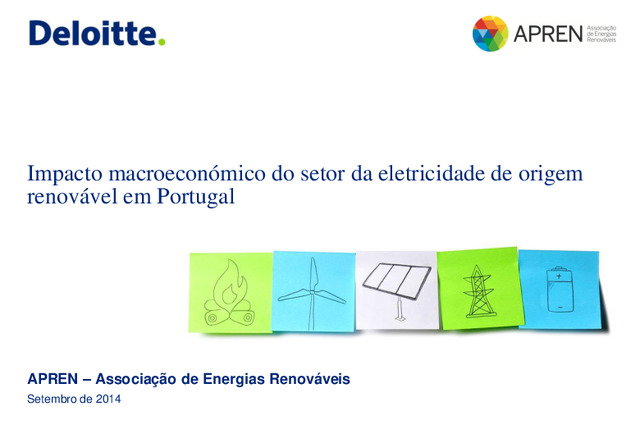 Impacto macroeconómico do sector da electricidade de origem renovável em Portugal