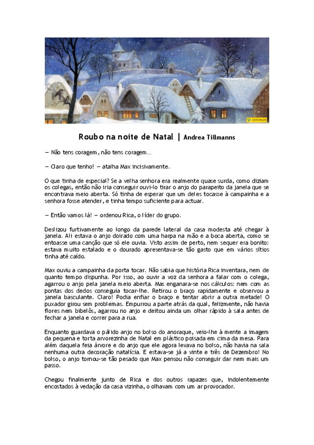 Roubo na noite de Natal