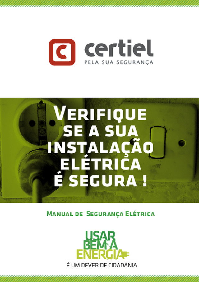 CERTIEL | Manual de segurança eléctrica