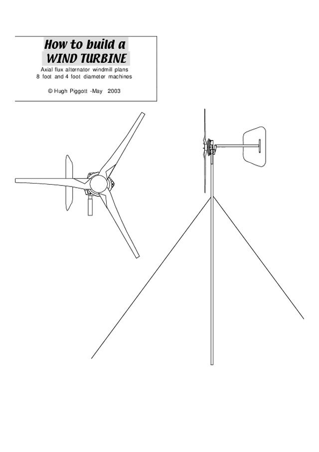 Livro do projecto completo de construção de mini aerogerador caseiro