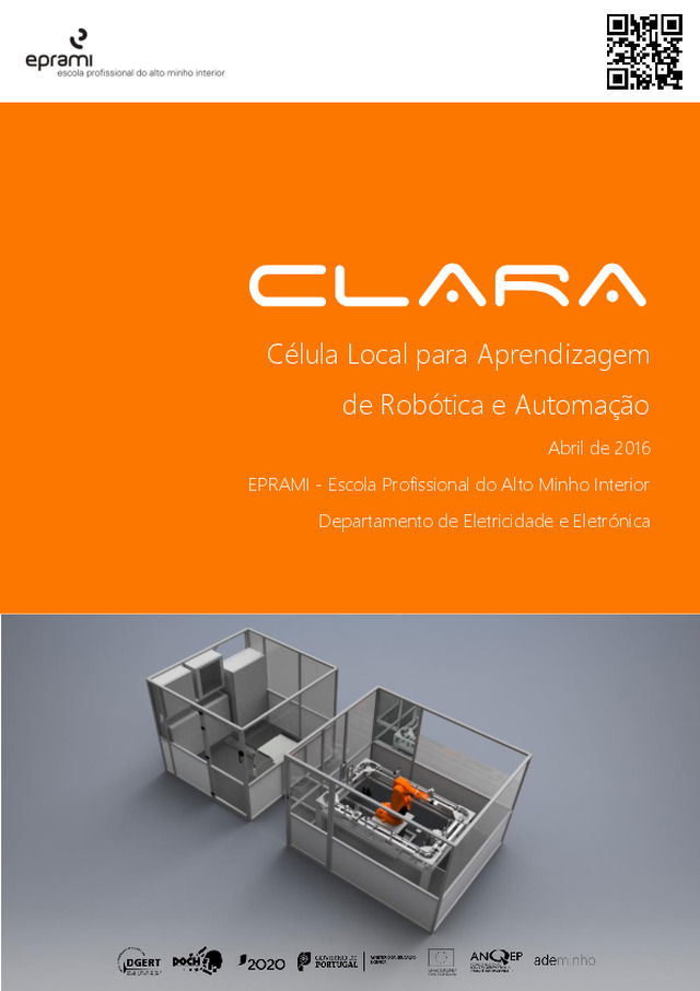 CLARA: Célula Local para Aprendizagem de Robótica e Automação, em Paredes de Coura