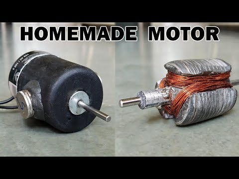 Construa o seu próprio motor eléctrico em casa