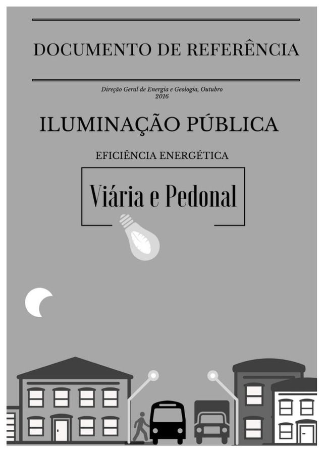 Directrizes de Eficiência Energética em Iluminação Pública — Viária e Pedonal