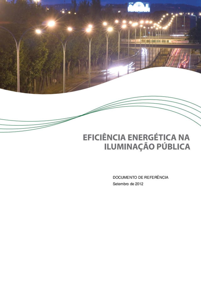 Directrizes de Eficiência Energética em Iluminação Pública — Documento de Referência