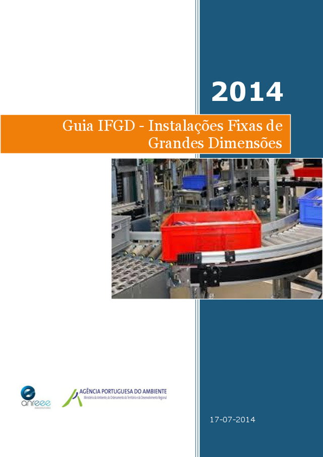 Guia IFGD - Instalações Fixas de Grandes Dimensões
