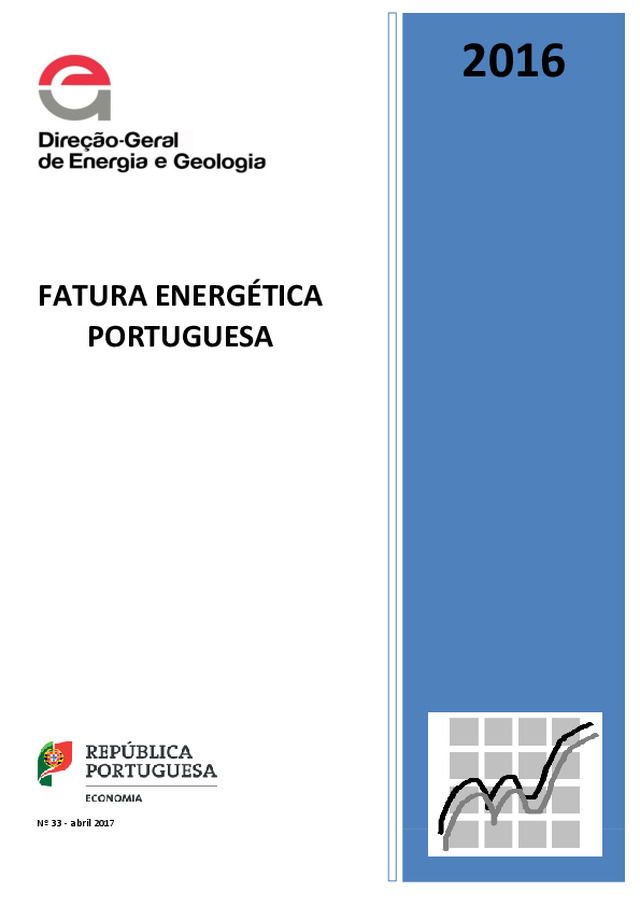 Factura Energética Portuguesa 2016 (Abril de 2017)