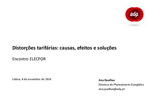 Distorções tarifárias: causas, efeitos e soluções