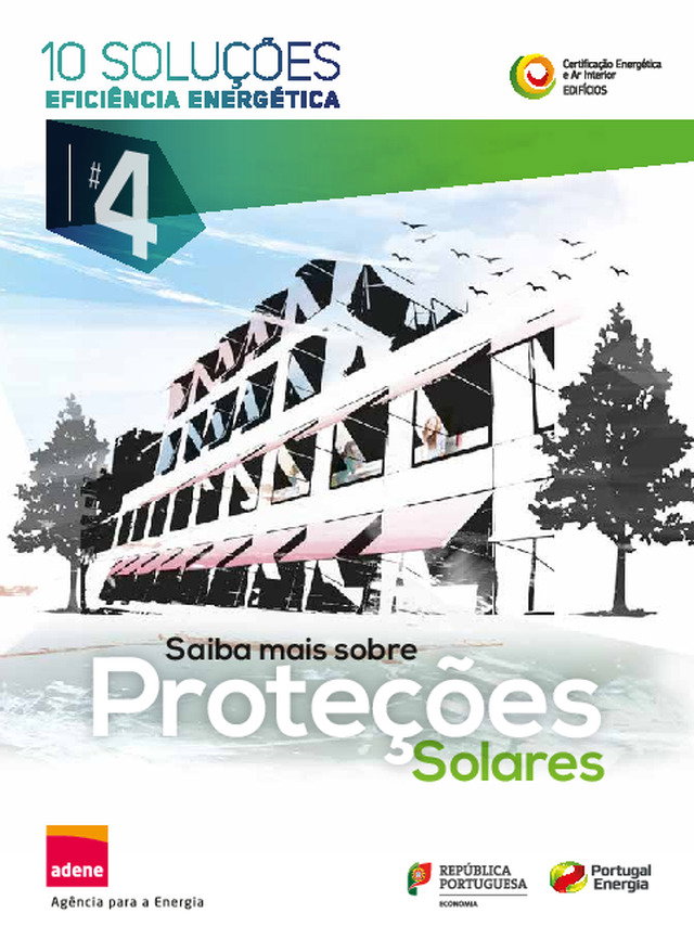Guia para a Eficiência Energética - Saiba mais sobre Protecções solares