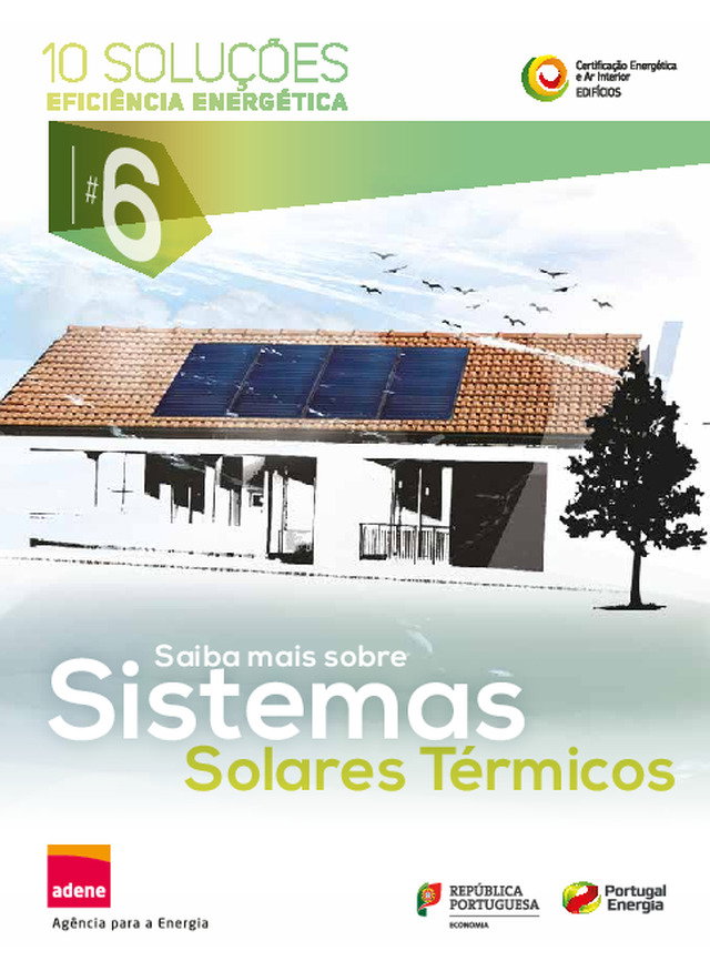 Guia para a Eficiência Energética - Saiba mais sobre Sistemas Solares Térmicos