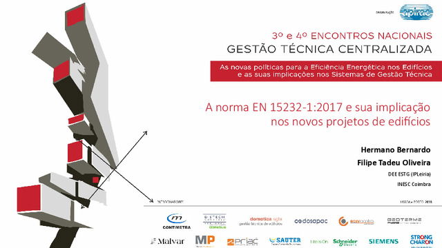 A norma EN 15232-1:2017 e sua implicação nos novos projectos de edifícios