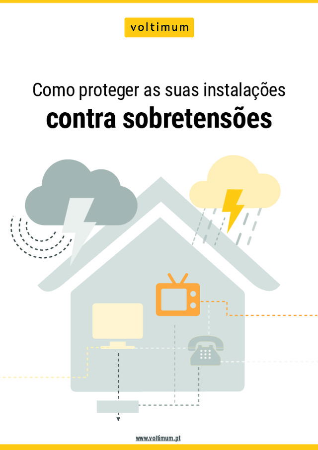 Como proteger as suas instalações contra sobretensões