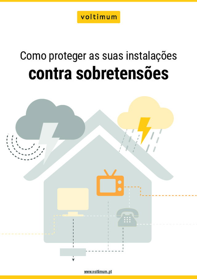 Como proteger as suas instalações contra sobretensões