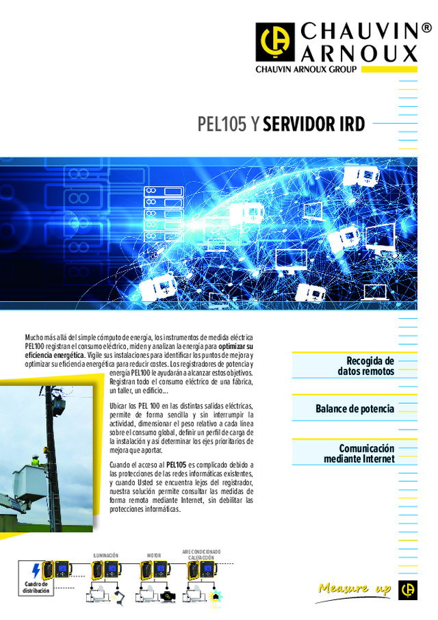 PEL105 e servidor IRD (ES)