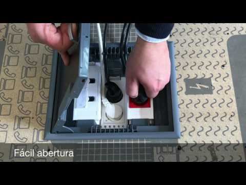 Vídeo passo-a-passo: como instalar uma caixa de chão com 12 módulos