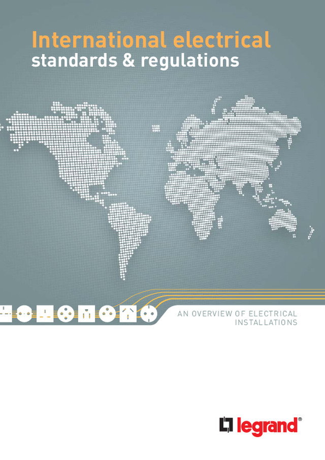Regulamentos e padrões internacionais de electricidade