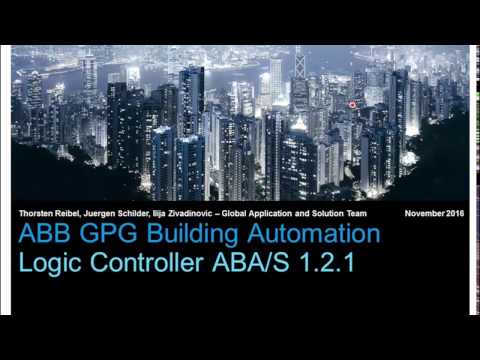 Novo controlador lógico ABB i-bus KNX — Webinário de apresentação