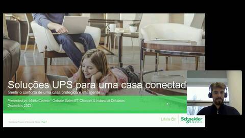 Soluções UPS para uma casa ligada