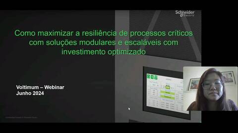 Como maximizar a resiliência de processos críticos com soluções modulares e  escaláveis com investimento optimizado