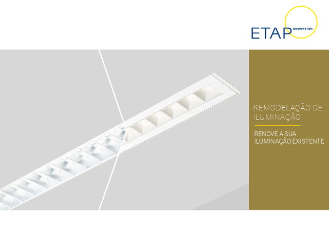 REMODELAÇÃO DE ILUMINAÇÃO