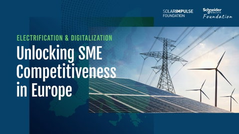 Novo relatório indica que PME europeias têm potencial por explorar para acelerar eletrificação e digitalização