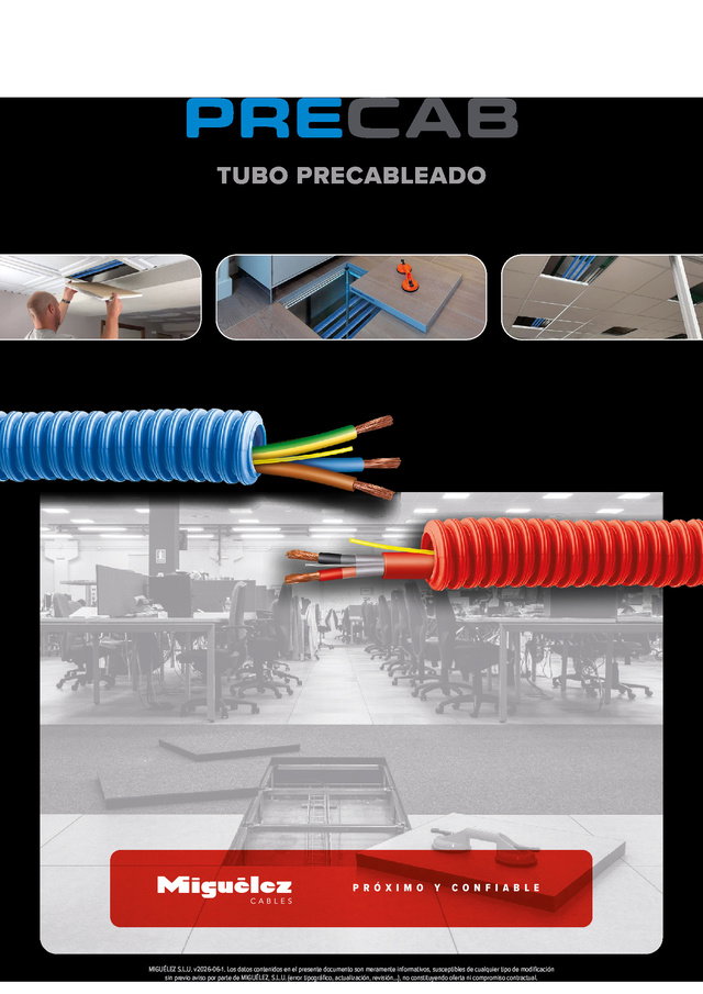 Dossier Precab tubo pré-cablado