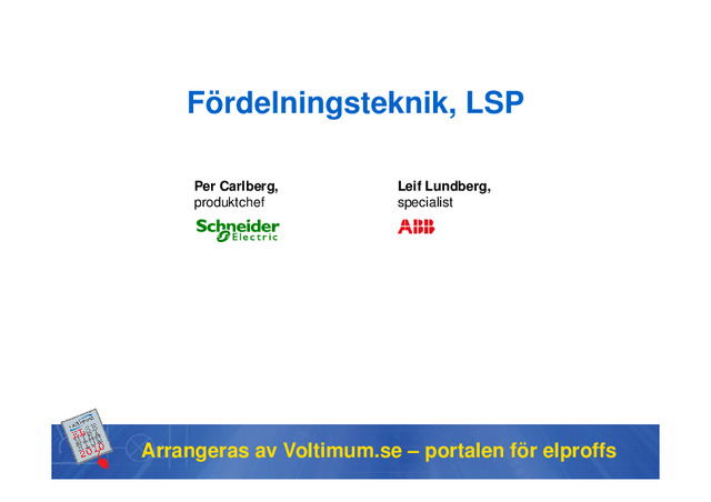 Fördelningsteknik ht 2010