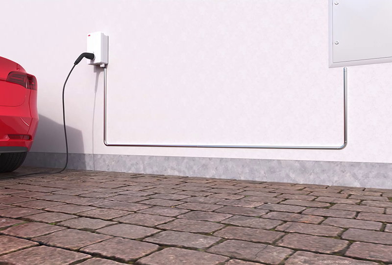 Snabbare installation och stilren finish med ABB:s kabelskyddssystem