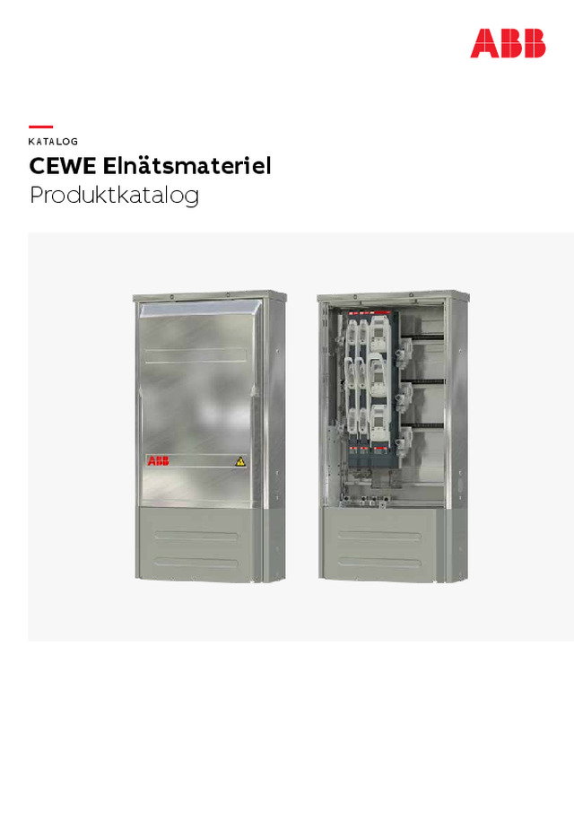 CEWE Elnätsmaterial