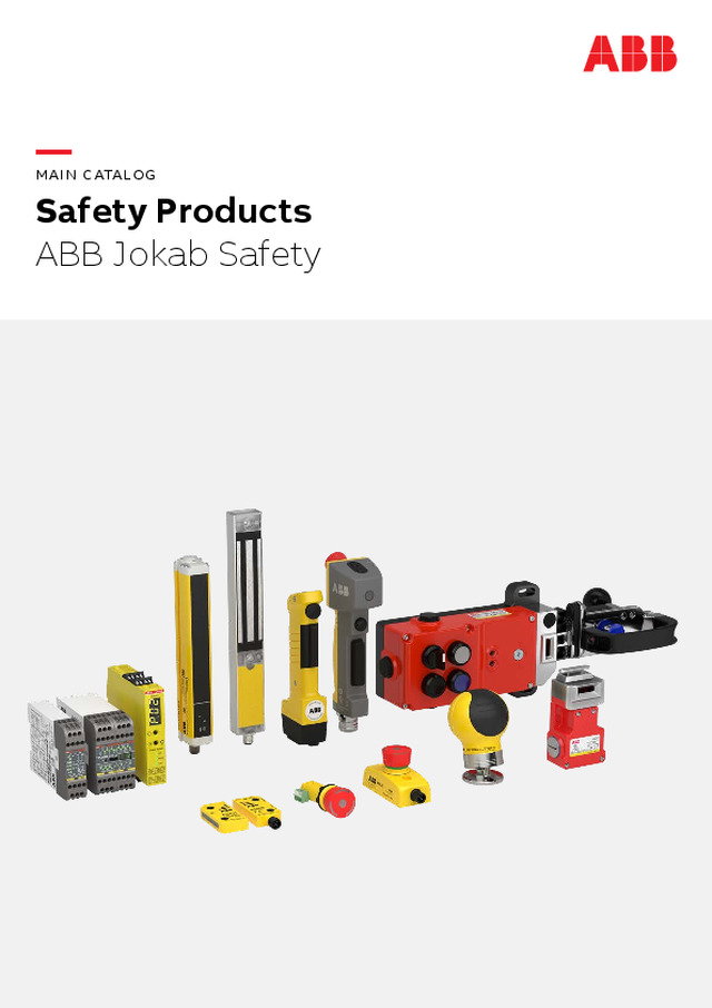 Huvudkatalog maskinsäkerhet Jokab