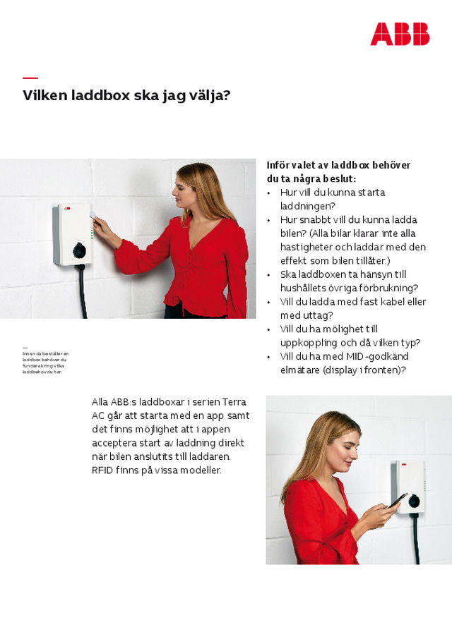 Vilken laddbox ska jag välja?
