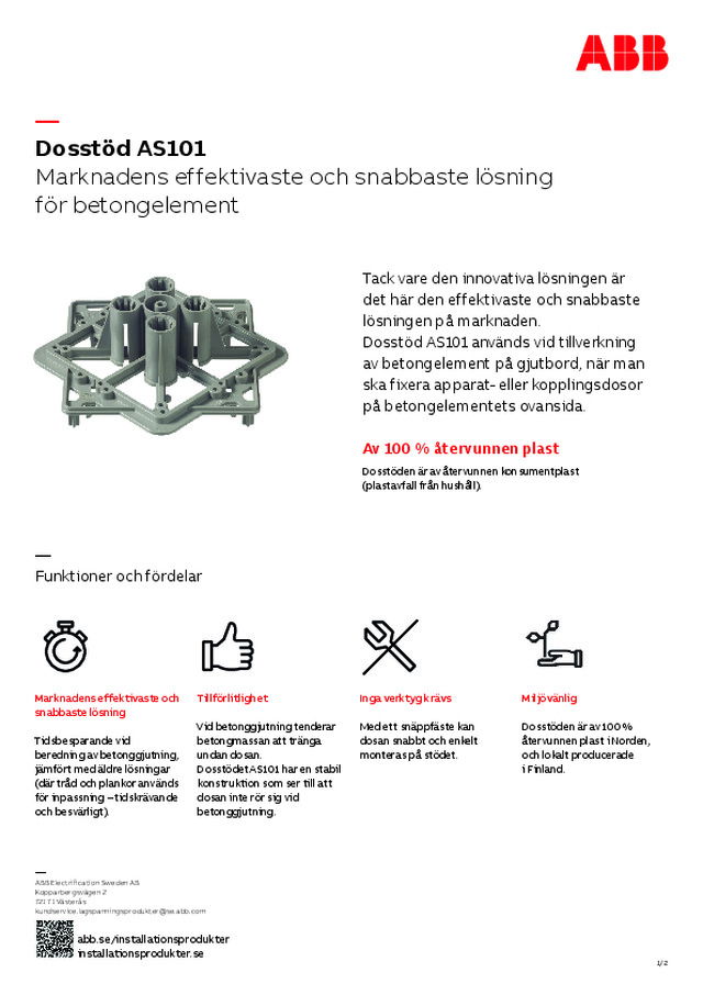 Dosstöd AS101