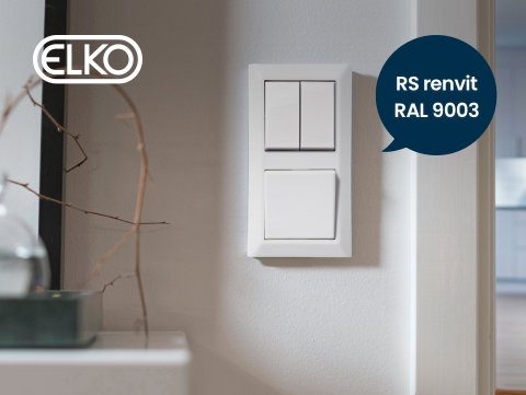 RS renvit. Ny standardkulör i bassortimentet