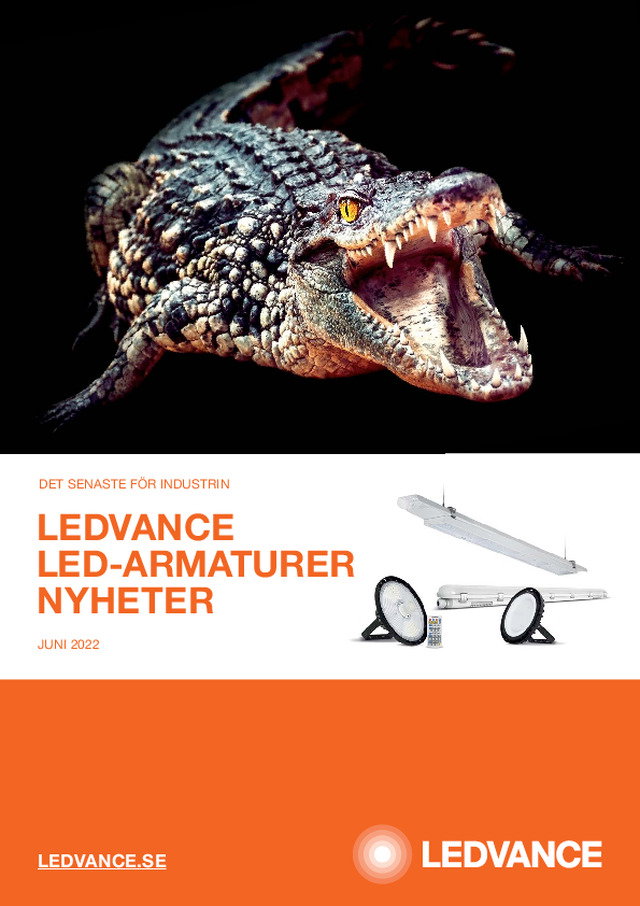 LEDVANCE  LED-ARMATURER  NYHETER