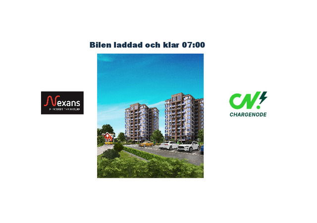 Laddad och klar kl. 7