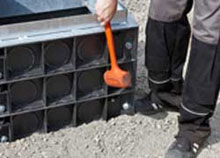 Uponor Kabelbrunn Knock Out