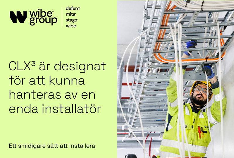 Användarvänlig installation med CLX³