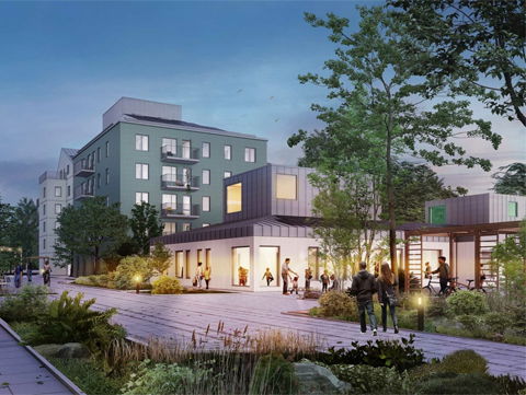 Eitech utför elinstallationer för byggnation i Tamarinden – Sveriges smartaste stadsdel